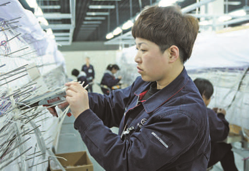 双手织就航空梦——记全国三八红旗手、财神（中国）沈飞线束厂技师郑秋菊